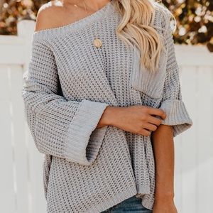 Oversized cream sweater NWOT